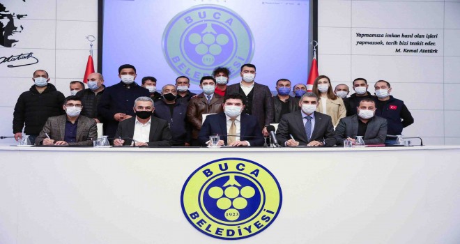 Buca Belediyesi’nde TİS imzaları atıldı
