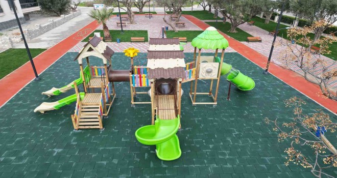 Ardıçlı Parkı yeni yüzüyle hizmette