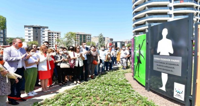 Kadın cinayetlerine kurban giden 3 kadının adı Çiğli’de ölümsüzleşti