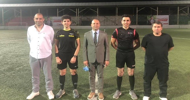 Karşıyaka Belediyesi'nde futbol heyecanı...