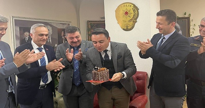 Tarım Müdürüne çifte kutlama