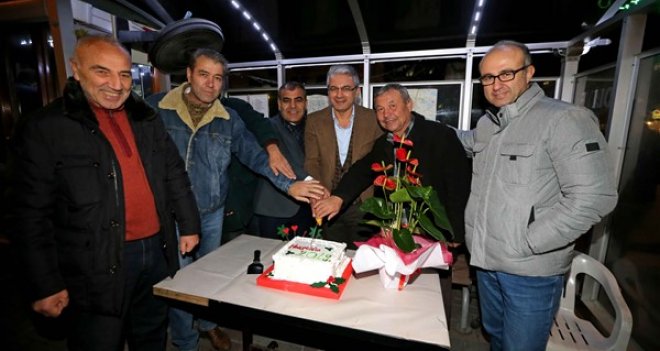 Başkan Akpınar 2019’u taksicilerle karşıladı