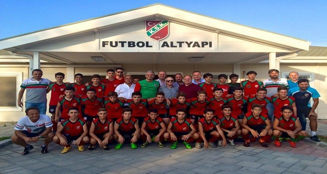 Başkan Akpınar, KSK'li gençlerle...