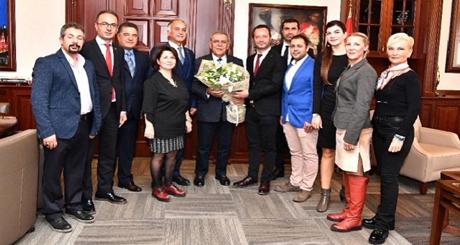 Başkan Kocaoğlu'na tramvay teşekkürü...