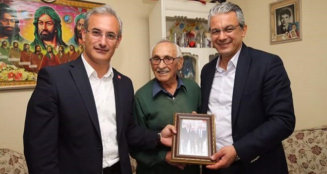 Başkanlardan vefa ziyareti