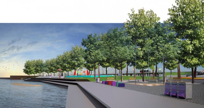 Bayraklı kıyı şeridi yeniden tasarlanıyor...