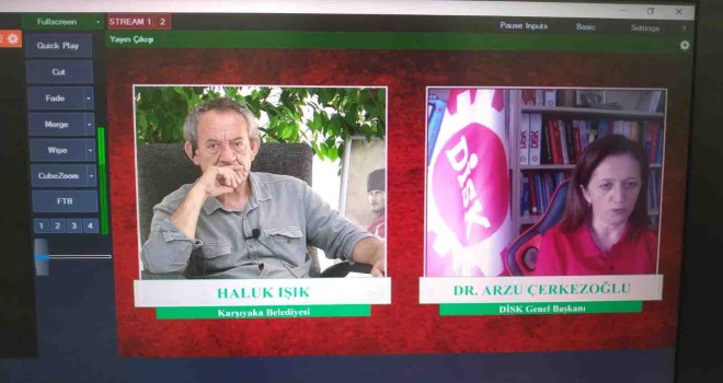 DİSK Başkanı Arzu Çerkezoğlu ''Korona Günlükleri''ne konuk oldu