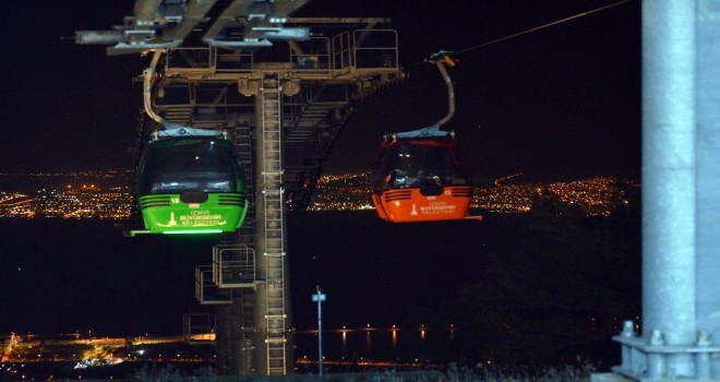 Teleferik, ziyaretçi rekoru kırdı