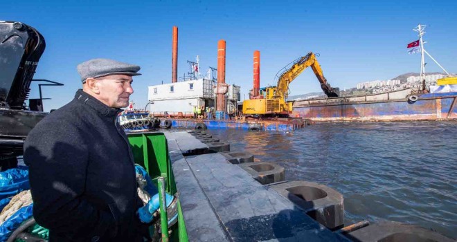 Başkan Soyer Körfez’deki tarama çalışmalarını inceledi