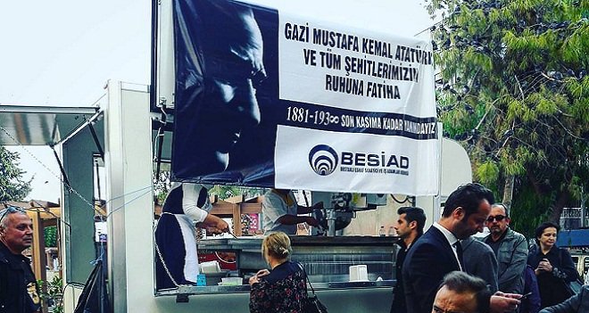 BESİAD'tan ATATÜRK için lokma...