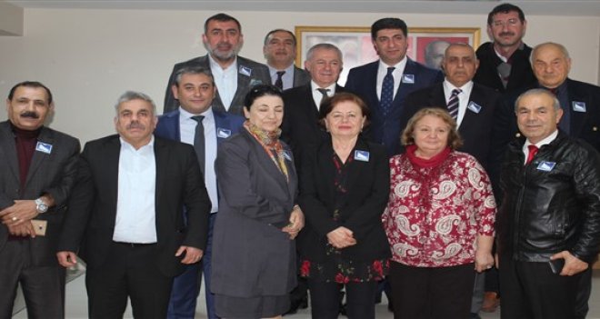 Beyaz Sivil İnsiyatif'ten Alaattin Yüksel'e ziyaret