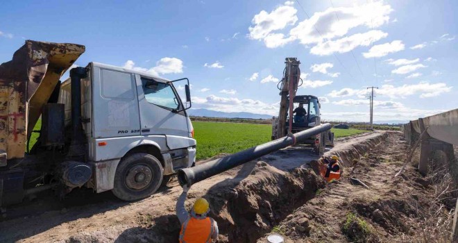 Menemen’in 7 mahallesine 400 milyon liralık içme suyu yatırımı