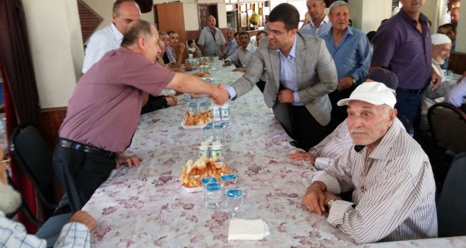 Bilal Kırkpınar Erzurumlular ile bir araya geldi.