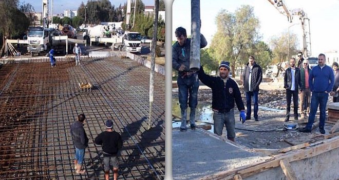 "Bir parke de sen koy", spor salonunun temeli atıldı