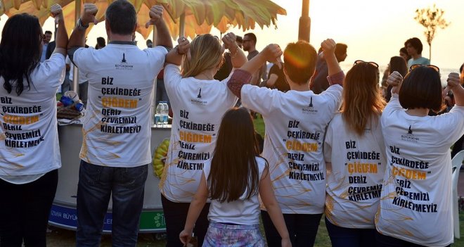 ''Biz çekirdeğe çiğdem deriz çevremizi kirletmeyiz''