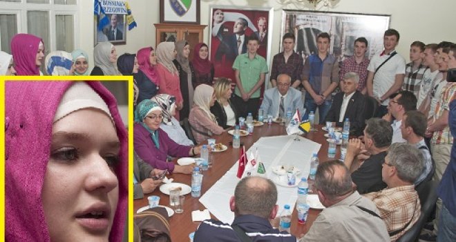 BOŞNAK ÖĞRENCİLER ŞEHRİMİZE HAYRAN KALDI