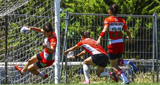 BOSTANLISPOR RAGBİ'DE GOL YAĞDIRIYOR