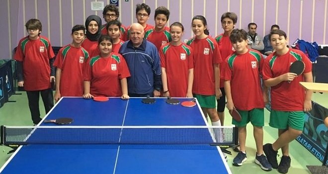 Bostanlıspor masa tenisinde 3 kupa ile taçlandı