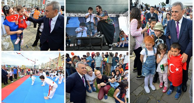 Böyle olur İzmir’in bayramı