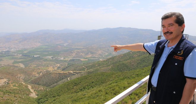 Bülbül Dağı fidanları boy verdi