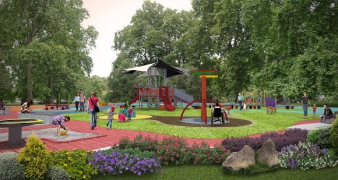 Büyük Park’ta çalışmalar sona yaklaştı