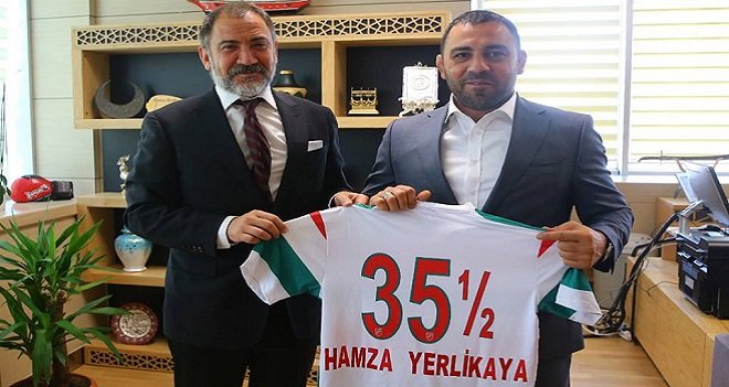 Büyükkarcı, Yerlikaya’yı ziyaret etti