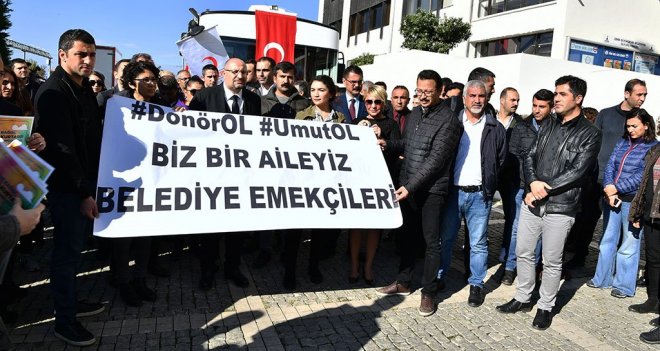 Büyükşehir çalışanlarından umut kampanyası