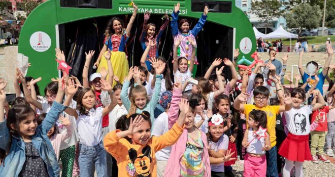 Karşıyaka'da 23 Nisan coşkusu başladı