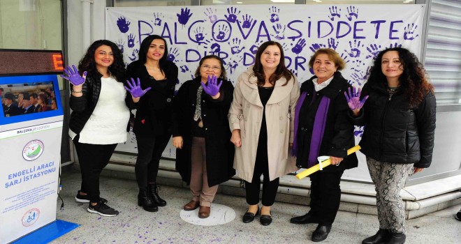 Balçovalı Kadınlar şiddete dur dedi