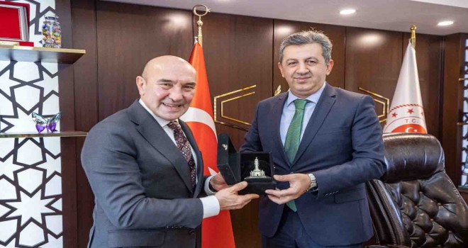 Başkan Soyer’den Başsavcı Öztürk’e ziyaret