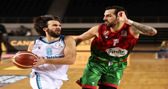 Pınar Karşıyaka, Telekom'a kaybetti seri eşitlendi