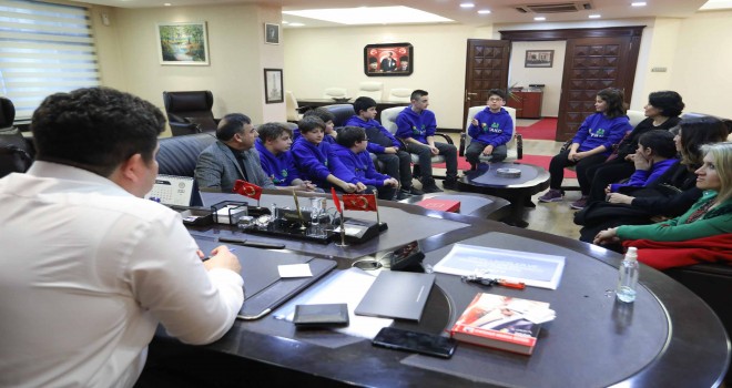 Öğrencilerden engelsiz ve güvenli park projesi