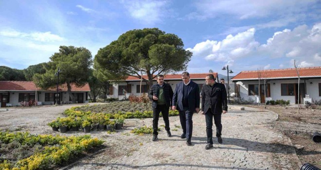 Çandarlı Sosyal Tesisi ilkbahara hazır