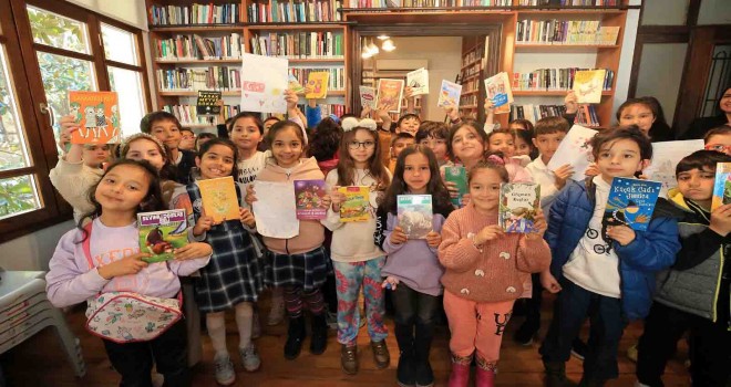 Kütüphane Haftası’nda Konaklı çocuklardan örnek davranış