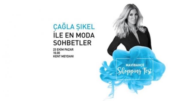 Çağla Şıkel Karşıyaka'da modayı anlatacak