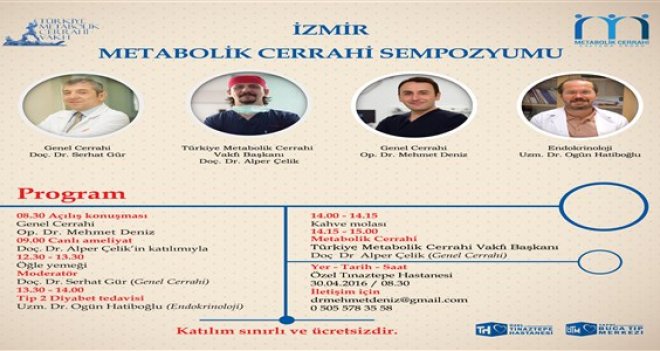 Canlı ameliyat eşliğinde sempozyum