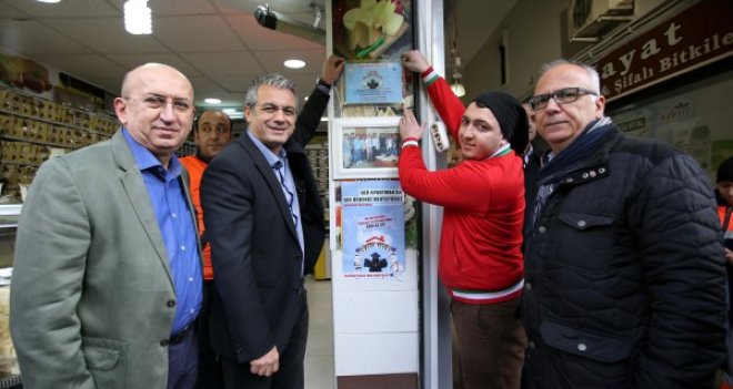 Çarşı esnafı da filiz okutacak...