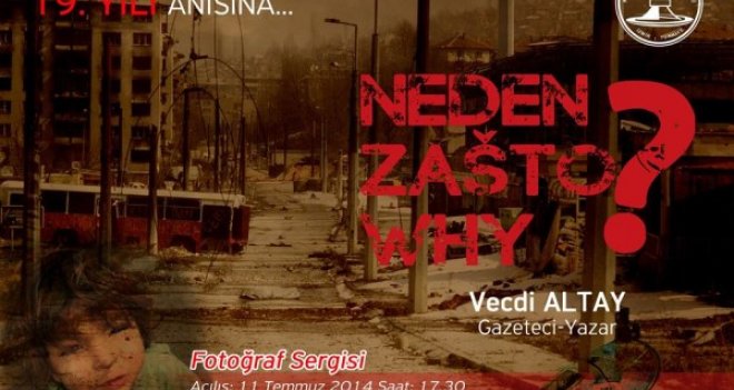 ÇARŞI KÜLTÜR MERKEZİ'NDE SREBRENİCA SERGİSİ