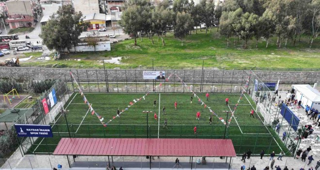 Haydar İnanır Örnekköy Spor Tesisi açıldı