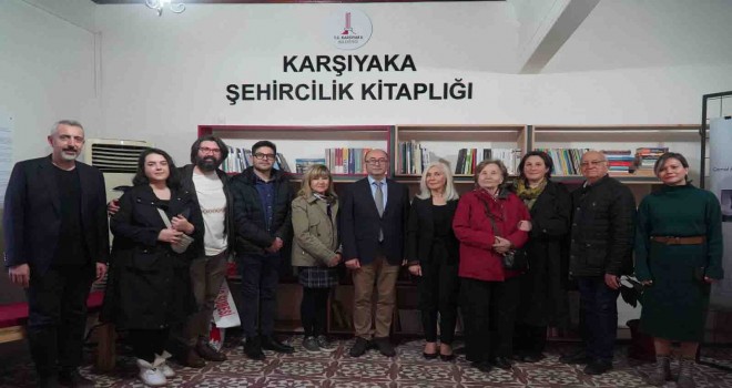 Karşıyaka Şehircilik Kitaplığı açıldı
