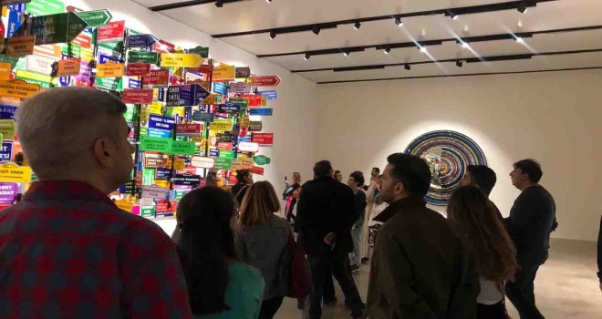 ''Gâvur Mahallesi'' sergisine ziyaretçi rekoru