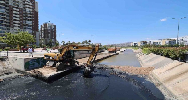 Peynircioğlu Deresi’nde temizlik çalışmaları tamamlandı