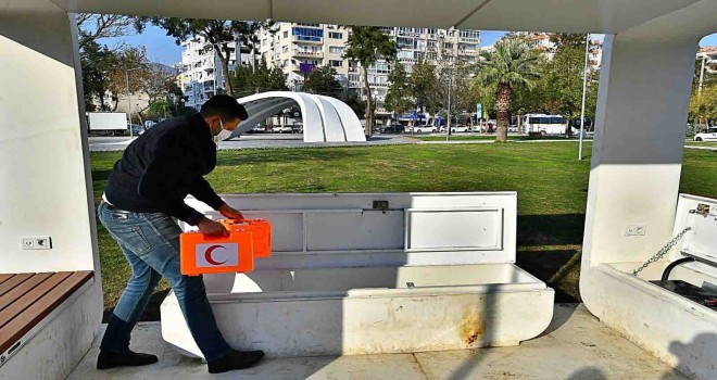İzmir'deki parklar deprem toplanma alanı olarak düzenleniyor