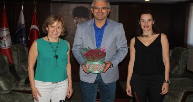 ÇEKOOP'tan Başkan Akpınar’a ziyaret...