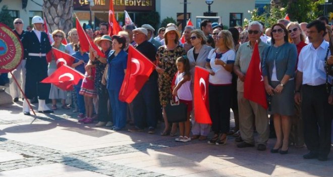 Çeşme'de kurtuluş coşkusu 2 gün sürdü