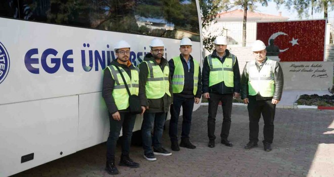 Ege Üniversitesi'nden uzman ekip deprem bölgesinde incelemelerde bulunacak