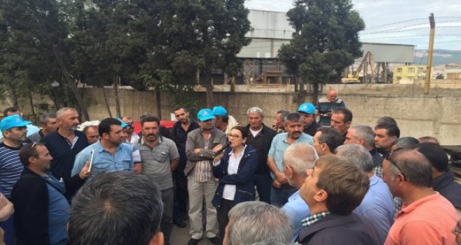 CHP’li Uçar’dan Aliağa’da direnen işçilere destek