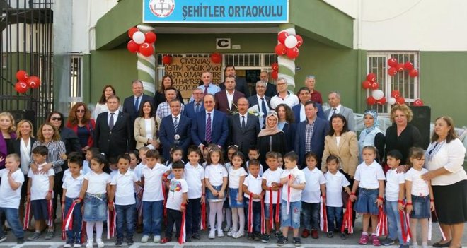 Çimentaş, eğitime destek olmaya devam ediyor.