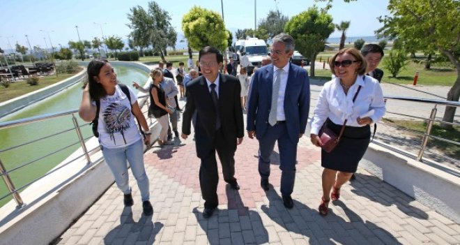 Çin'den Karşıyaka'ya kardeşlik teklifi...