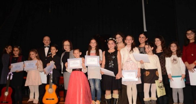 Çocuk şarkı söyleme yarışması sonuçlandı